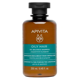 Apivita Oil Balance Shampoo with Peppermint & Propolis 250ml