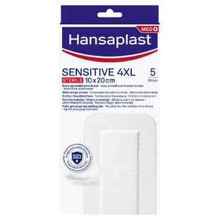 Hansaplast Sensitive 4XL Serviettes stériles 10x20cm 5pcs