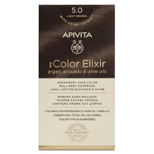 Apivita My Color Elixir Dauerhafte Haarfarbe N5.0 Hellbraun