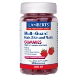 Lamberts Multi-Guard Hair Skin and Nails Gummies with Natural Raspberry Flavor 60pcs