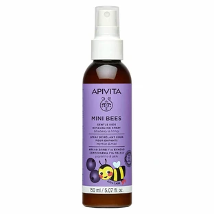 Apivita Mini Bees Kinderspray für leichtes Entwirren der Haare mit Heidelbeere & Honig 150ml