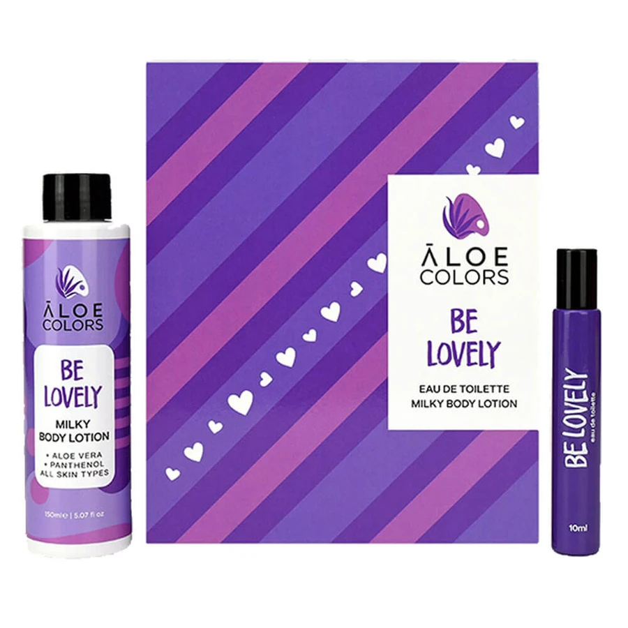 Aloe+ Colors Geschenkset Be Lovely mit Körperlotion 150ml & Eau de Toilette 10ml