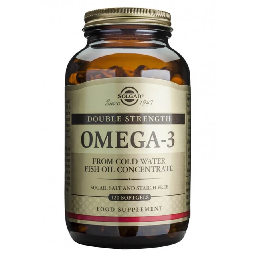 Solgar Omega-3 Doppelte Stärke 120 Weichkapseln