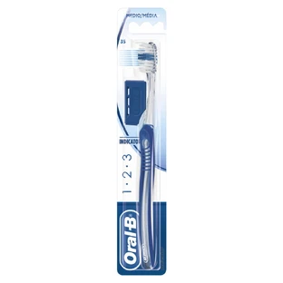 Oral B Toothbrush 1-2-3 Indicator 35 Medium