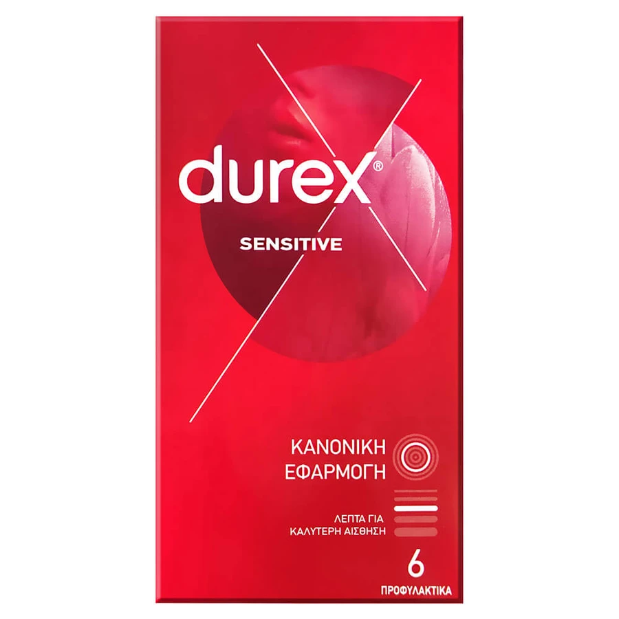 Durex Sensitive Aplicación Normal 6uds.