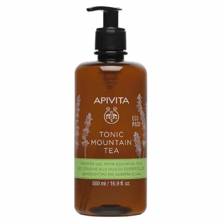 Apivita Eco Pack Tonic Berg Thee Douchegel met Essentiële Oliën 500ml