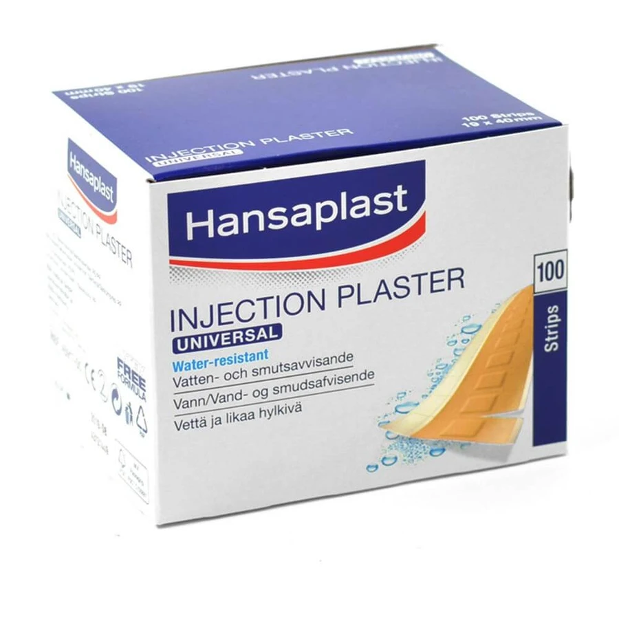 Hansaplast Universal Injektionspflaster 19x40mm 100 Streifen