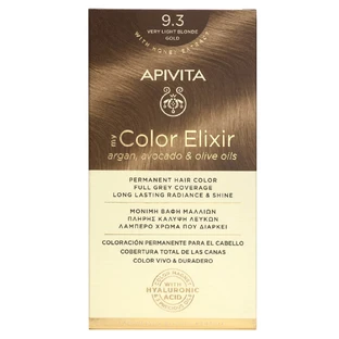 Apivita My Color Elixir Dauerhafte Haarfarbe N9.3 Blond Sehr Helles Gold