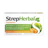 StrepHerbal Vitamin C & Zinc Candies with Propolis Beeswax & Honey flavor 16pcs