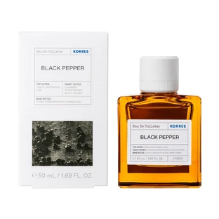 Korres Eau De Toilette Black Pepper Men's Perfume 50ml
