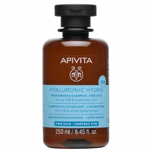 Apivita Hydra Hyaluronic Shampooing hydratant pour cheveux fins avec miel StB et acide hyaluronique 250ml