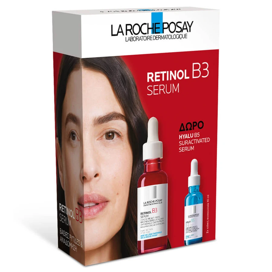 La Roche Posay Promo Pack Retinol B3 Serum 30ml mit GRATIS Hyalu B5 Suractivated Serum 10ml