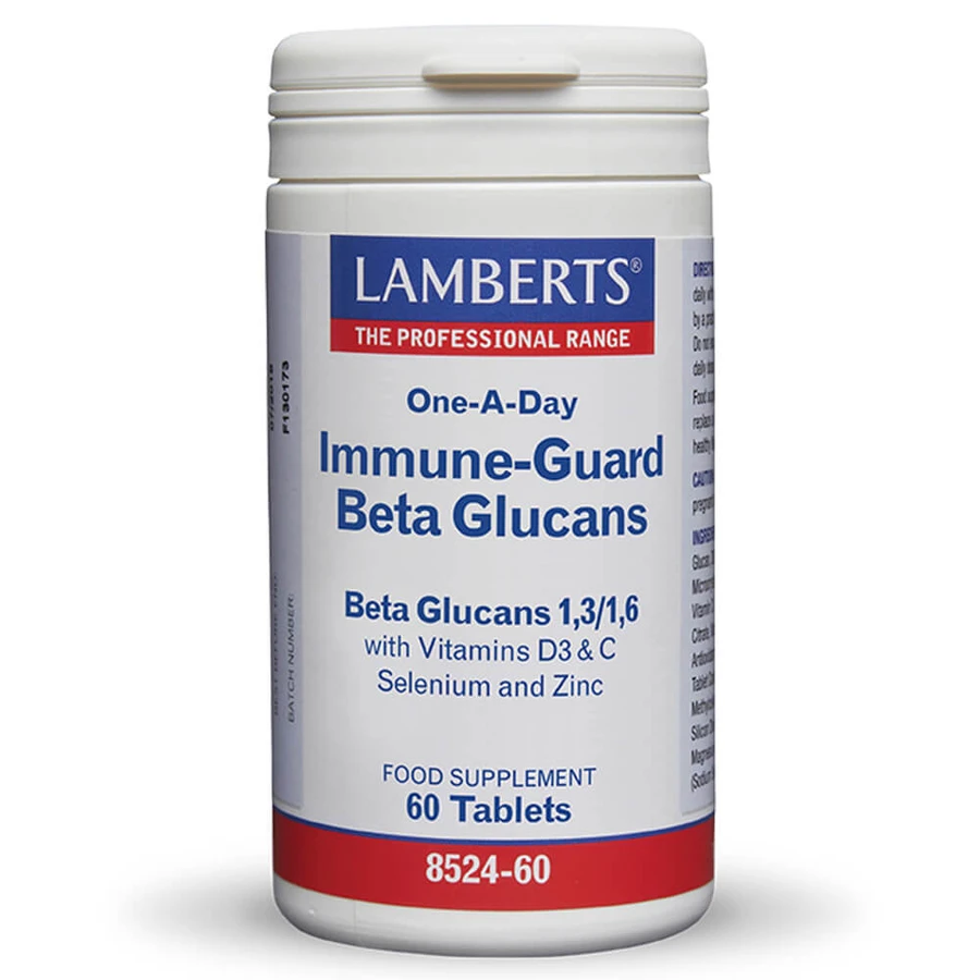 Lamberts Immune Guard Beta Glucanos 60tabs