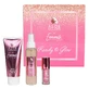 Aloe+ Colors Emmanouela Cosmetics Ready to Glow Set with Golden Body Bronzer Cream 100ml, Secret Glow &amp; Glitter Spray 100ml &amp; Lip Oil 10ml