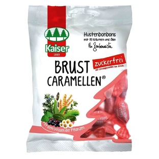 Kaiser Brust Bonbons Caramellen aux Herbes et Huiles 75gr