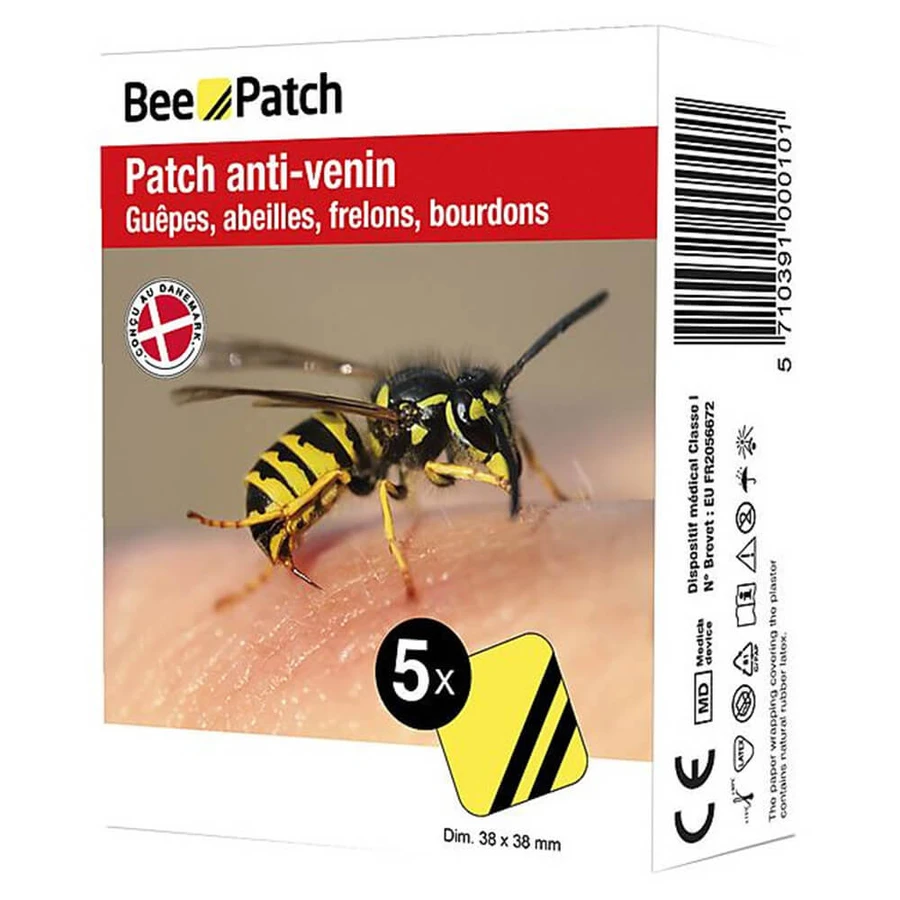 Emoria Bee Pach per punture di api e vespe 5 pz.