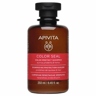 Apivita Color Seal Champú Protector del Color con Proteínas de Quinoa y Miel 250ml
