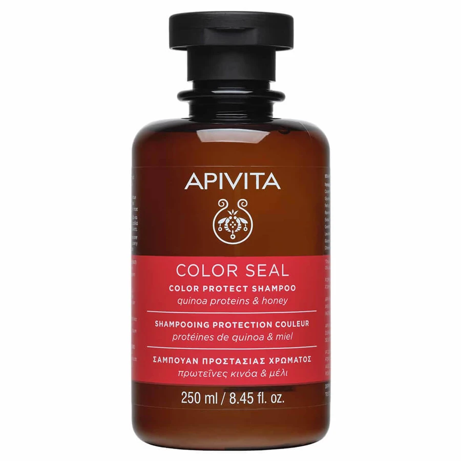 Apivita Color Seal Champú Protector del Color con Proteínas de Quinoa y Miel 250ml