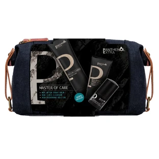 Panthenol Extra Promo Pack Master of Men mit 3in1 Cleanser 200ml, After Shave Balm 75ml und Deodorant Roll-On 50ml