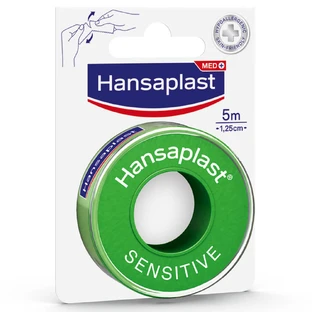 Cintas autoadhesivas Hansaplast Sensitive Silk 1,25cm X 5m