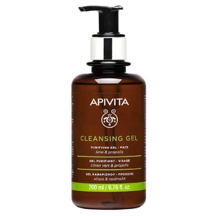 Apivita Gezichtsreinigingsgel voor Vette & Gemengde Huid met Propolis & Limoen 200ml