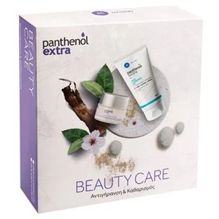 Panthenol Extra Promo Pack Cuidado Facial y Contorno de Ojos 50ml & Gel Limpiador Facial 150ml