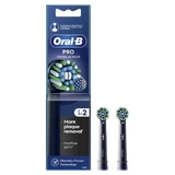 Oral B Ersatzteile Pro Cross Action Schwarz 2tlg.