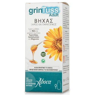 Aboca Grintuss Adult Syrup for Dry & Productive Cough 180gr