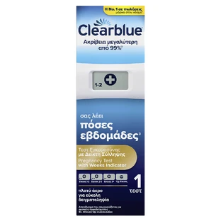 Clearblue digitale zwangerschapstest met conceptie-index per week