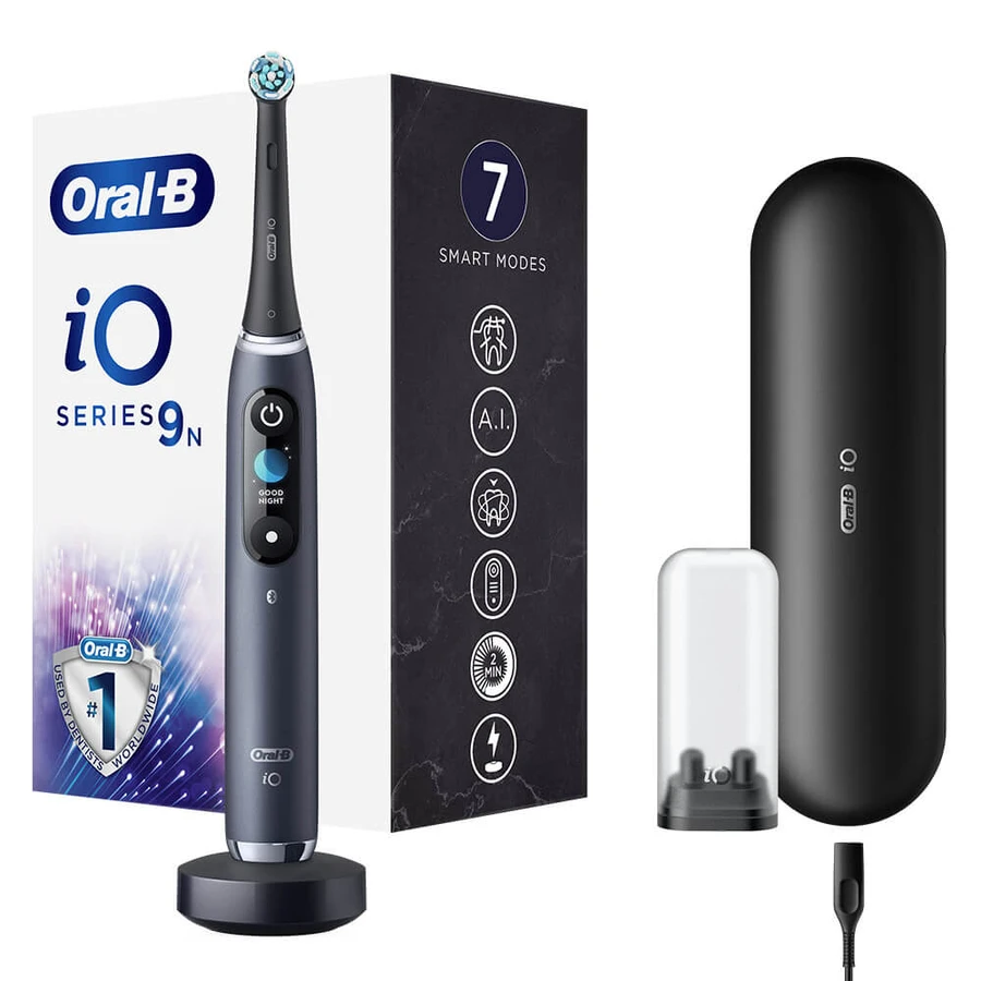 Oral B iO9 Electric Toothbrush Magnetic Black Onyx