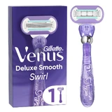 Gillette Venus Deluxe Smooth Swirl Shaving Machine & Replacement Head