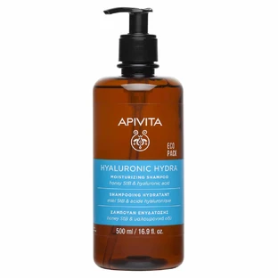 Apivita Hydra Hyaluronic Shampooing hydratant au miel StB et à l'acide hyaluronique 500ml