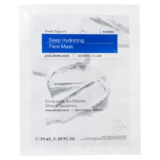Korres Greeek Yoghurt Fabric Gesichtsmaske für verbesserte Hydratation & Ernährung 20ml