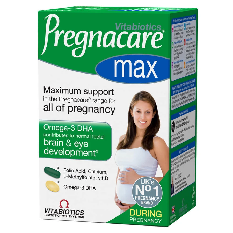 Vitabiotics Zwangerschap Max 56 tabletten 28 capsules