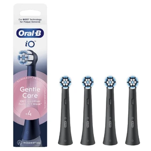 Oral B iO Spare parts Gentle Care Black 4pcs
