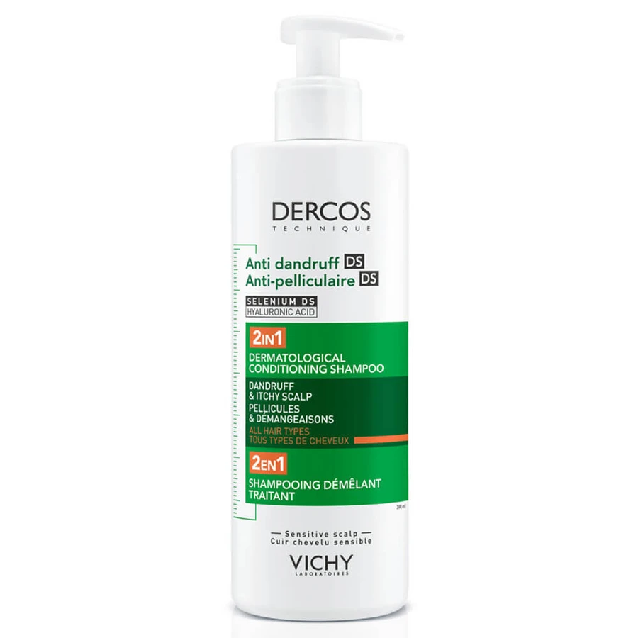 Vichy Dercos Antiroos DS 2in1 Conditioning Shampoo 390ml
