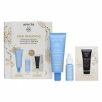 Apivita Promo Pack Aqua Beelicious Tinted Cream 40ml with FREE Booster 10ml & Cleansing Gel 5ml
