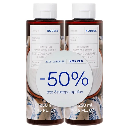 Korres Duschgel Joghurt 2x250ml