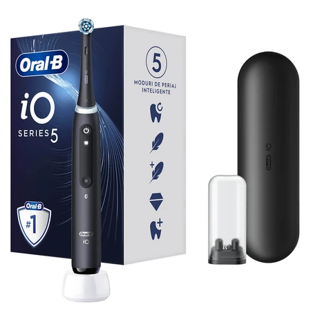 Elektrische Zahnbürste Oral B iO5 Magnetic Schwarz