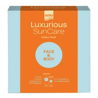 Luxuriöses Sonnenschutzpaket mit Gesichtscreme SPF50 75ml & Körpercreme SPF15 200ml