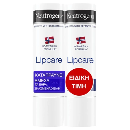 Neutrogena Norwegian Formula Lip Care Stick 4,8gr 1+1 at Special Price