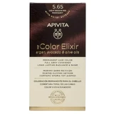 Apivita My Color Elixir Dauerhafte Haarfarbe N5,65 Kastanie hellrot mahagoni