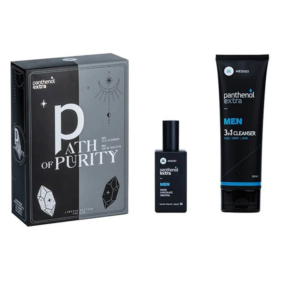 Panthenol Extra Promo Pack Path of Purity with Men Eau de Toilette 50ml & 3in1 Cleanser 200ml