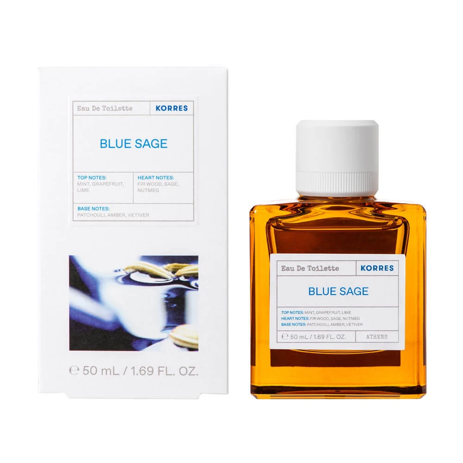 Korres Eau De Toilette Blue Sage Herrenparfüm 50ml