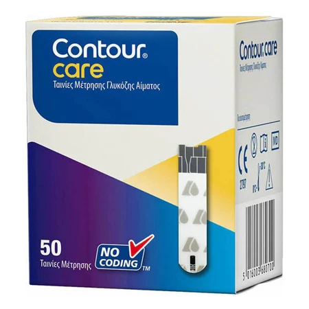 Ascensia Contour Care Bloedglucose Controle Strips 50 Strips