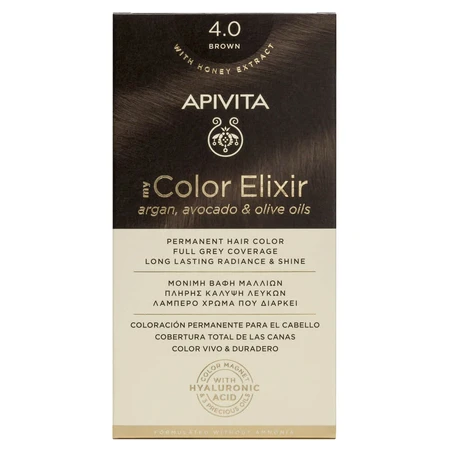 Apivita My Color Elixir Permanent Hair Color N4.0 Natural Brown