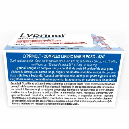Lyprinol marien lipidencomplex, 180 capsules, Pharmalink
