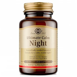 Solgar Ultieme Kalmte Nacht 30caps