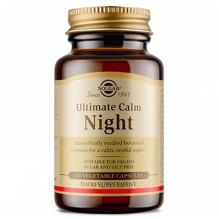 Solgar Ultieme Kalmte Nacht 30caps