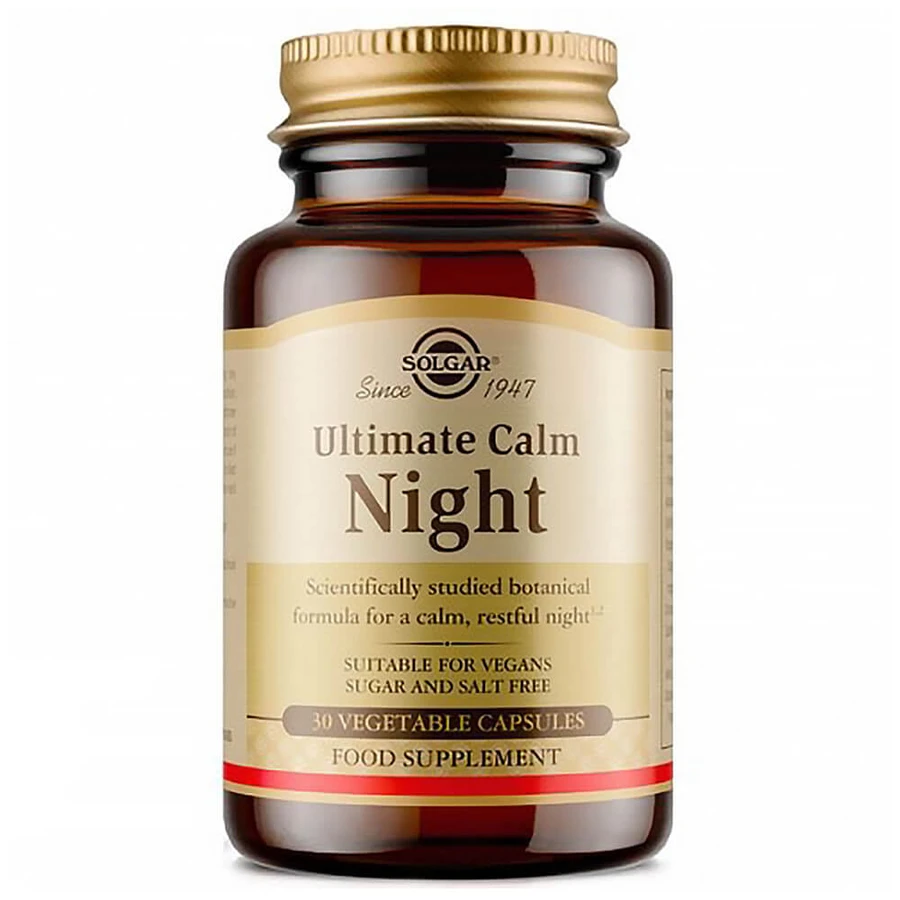Solgar Ultieme Kalmte Nacht 30caps